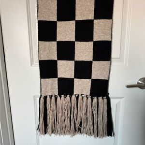 Anthropologie Checkered Scarf